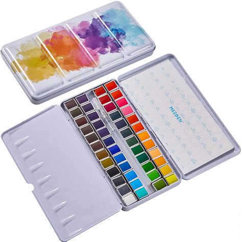 Watercolor Enamel Metal Paint Box 